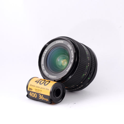 Canon FD 24mm f2.8 lens