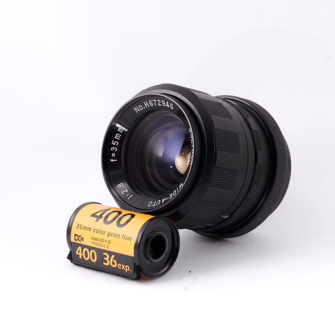 Canon FD Soligor 35mm f2.8 Lens