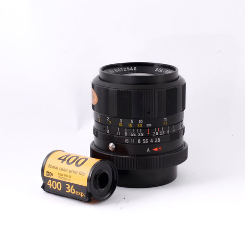 Canon FD Soligor 35mm f2.8 Lens