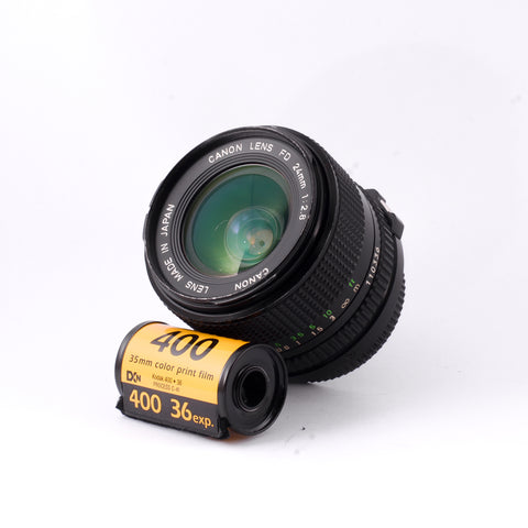 Canon FD 24mm f2.8 lens - check condition