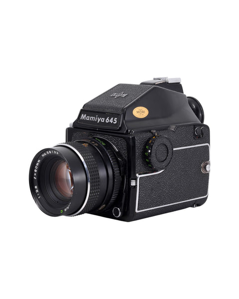 Mamiya M645 1000s Medium Format film camera with 80mm f2.8 lens