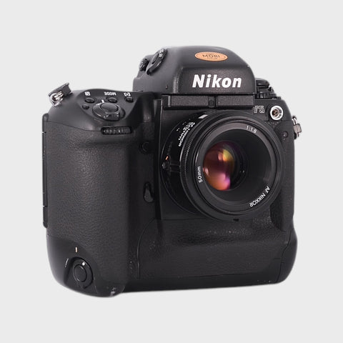 Nikon F5 35mm SLR film camera with 50mm f1.8 lens