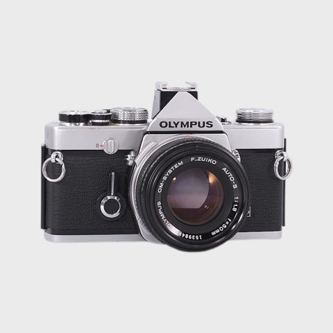 Olympus Om-1 35mm SLR Film Camera with 50mm f1.8 Lens