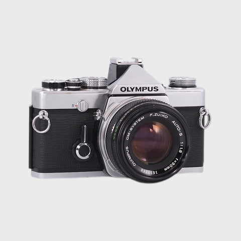 Olympus Om-1 35mm SLR Film Camera with 50mm f1.8 Lens