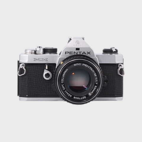 Pentax MX 35mm SLR film camera with 50mm f1.7 lens