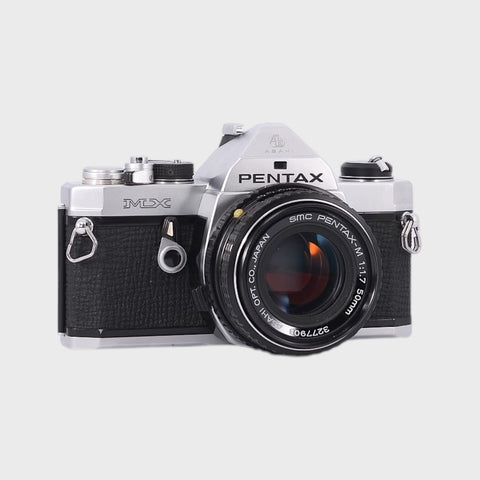 Pentax MX 35mm SLR film camera with 50mm f1.7 lens