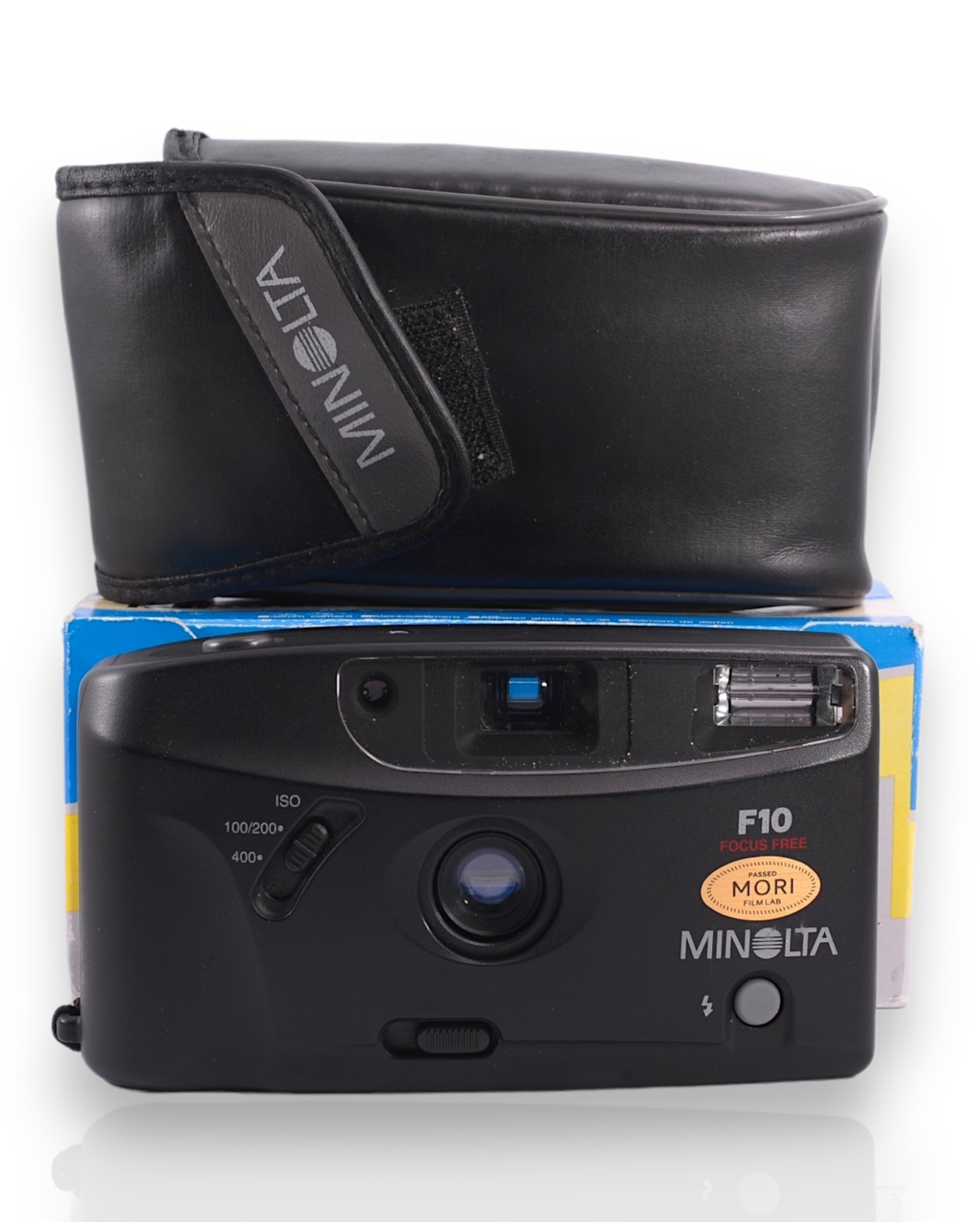 Boxed Minolta F10 35mm Point & Shoot Camera