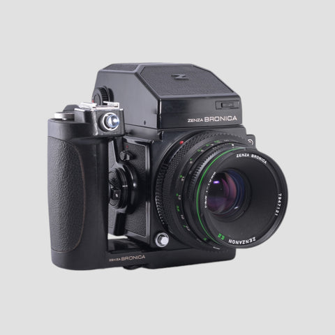 Bronica ETRS Medium Format film camera with 75mm f2.8 lens