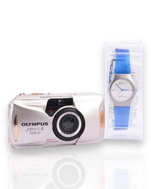 Limited Kit Olympus Mju-II Zoom 80 35mm point & shoot camera with 38-80 zoom lens