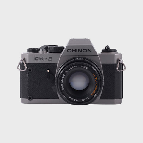 Chinon CM-5 35mm SLR film camera with 50mm f1.9 lens