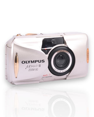 Limited Kit Olympus Mju-II Zoom 80 35mm point & shoot camera with 38-80 zoom lens