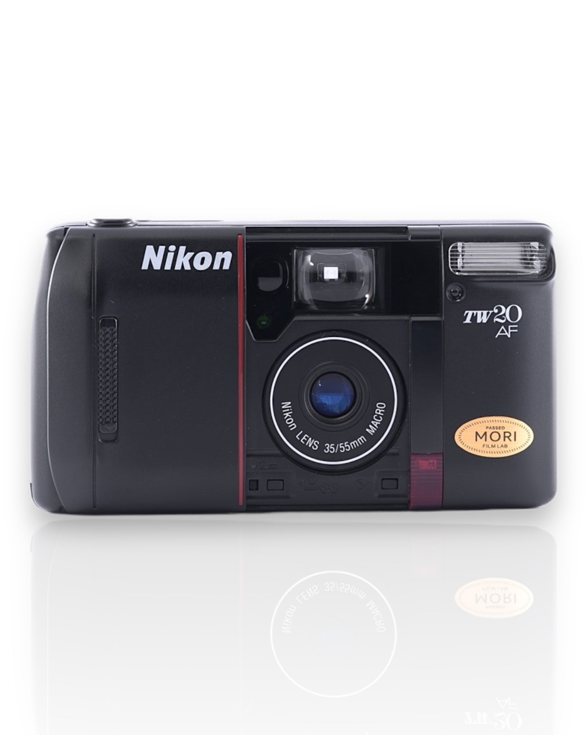 Nikon TW20 AF 35mm Point & Shoot film camera with dual 35/55mm lens