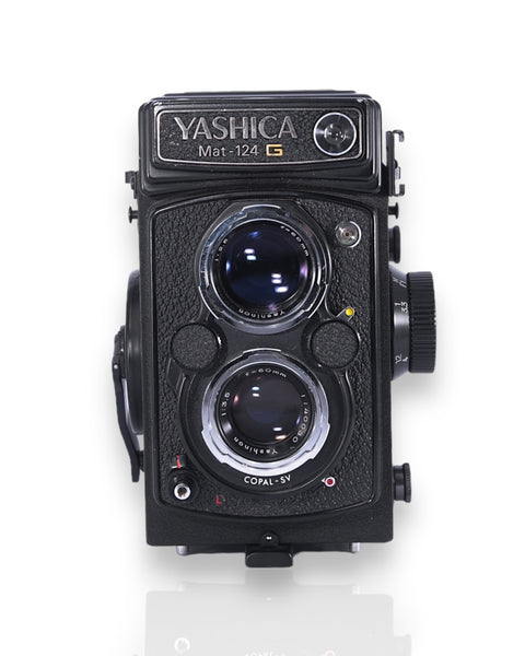 Yashica Mat-124G Medium Format TLR film camera with 80mm f3.5 lens