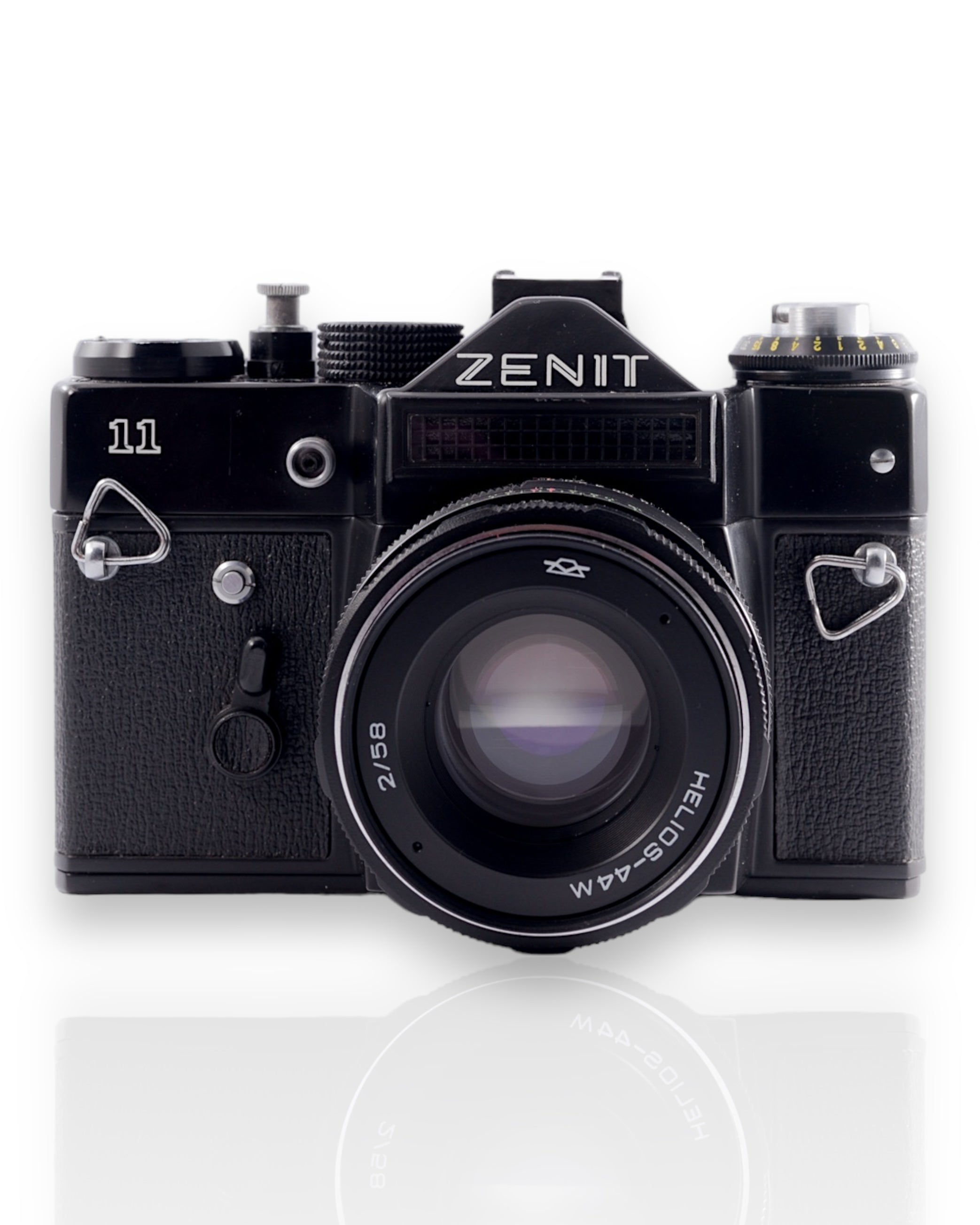 ZENIT 11・フィルムカメラ ＋ レンズhelios 58mm f2film