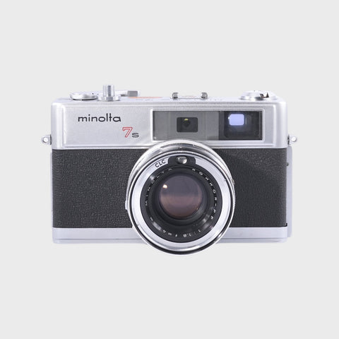 Minolta Hi-Matic 7S 35mm Rangefinder film camera with 45mm f1.8 lens