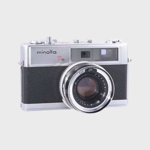 Minolta Hi-Matic 7S 35mm Rangefinder film camera with 45mm f1.8 lens