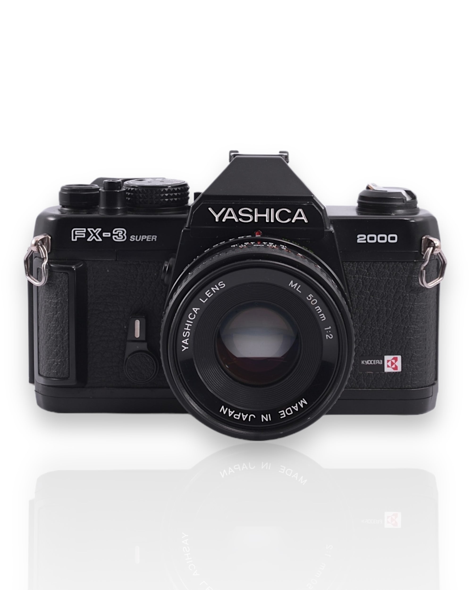Yashica FX-3 Super 2000 35mm SLR film camera with 50mm f2