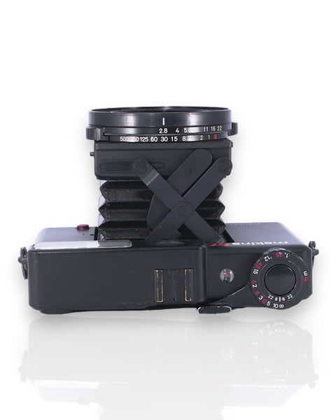 Makina Plaubel 67 Medium Format rangefinder film camera with 80mm f2.8 lens