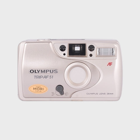 NOS: Olympus Trip AF51 Kit 35mm Point & Shoot Camera with 28mm Lens
