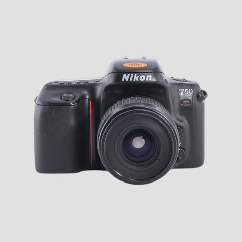 Nikon F50 35mm SLR film camera with 35-80mm lens