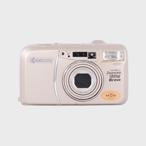 NOS: Yashica Zoomate 120 SE 35mm Point & Shoot Film Camera with 38-120mm Zoom Lens