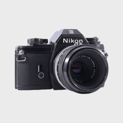 Nikon EM 35mm SLR Film Camera with 55mm f3.5 Lens