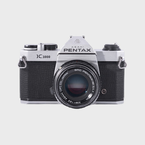 Pentax K1000 35mm SLR film camera with 50mm f1.7 lens