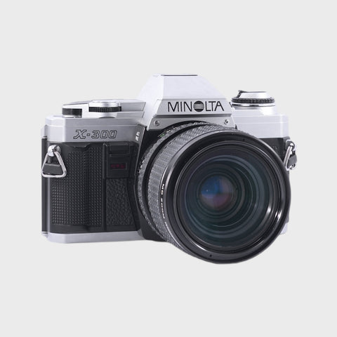 Minolta X-300 35mm SLR film camera with 35-70mm lens