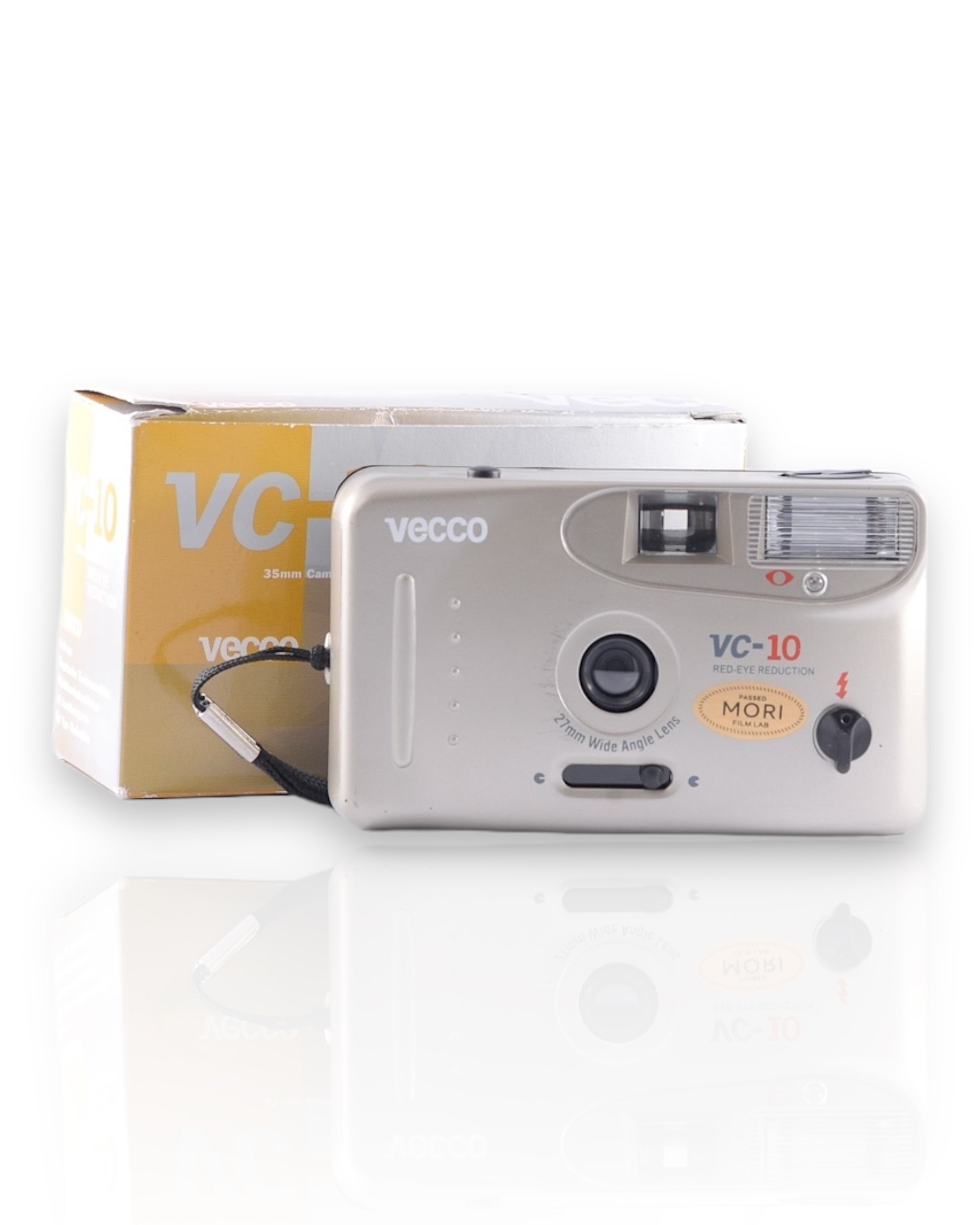 Vecco VC-10 35mm Point & Shoot film camera with 27mm lens
