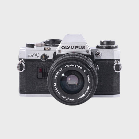 Olympus OM-10 35mm SLR film camera with 35-70mm lens