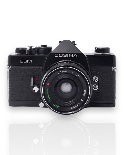 Cosina CSM 35mm SLR film camera with 35mm f2.8 lens