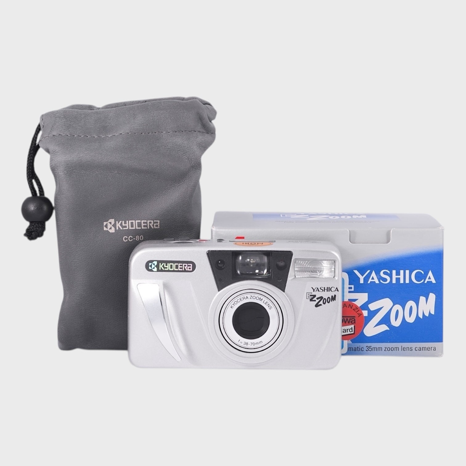 NOS: Yashica EZ Zoom 35mm point & shoot film camera with 38-70mm