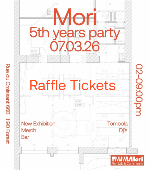 Billets de tombola pour le 5e anniversaire