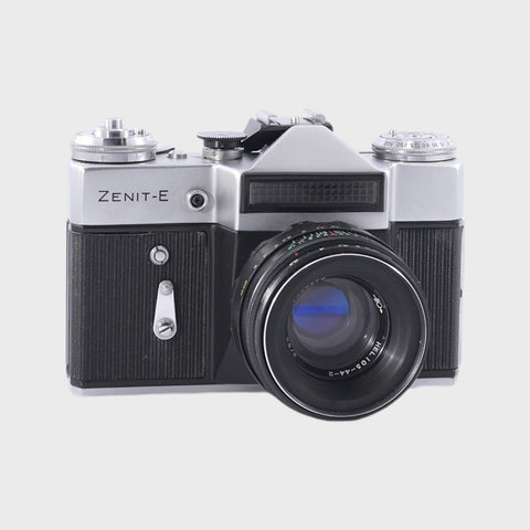 Zenit-E 35mm SLR film camera with 58mm f2 lens