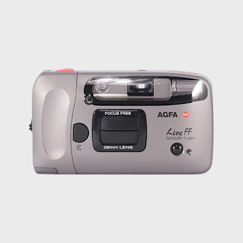 AGFA Live FF 35mm Point And Shoot Film Camera with 28mm lens