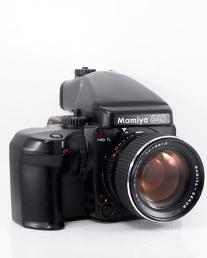 Mamiya 645 Pro TL Medium Format film camera with 80mm f1.9 lens