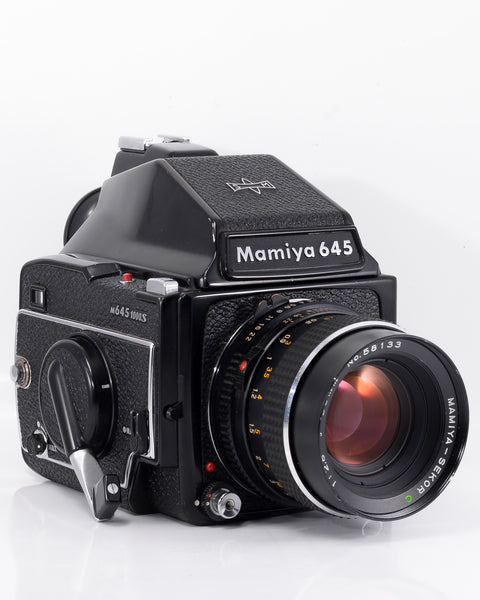 Mamiya M645 1000s Medium Format film camera with 80mm f2.8 lens