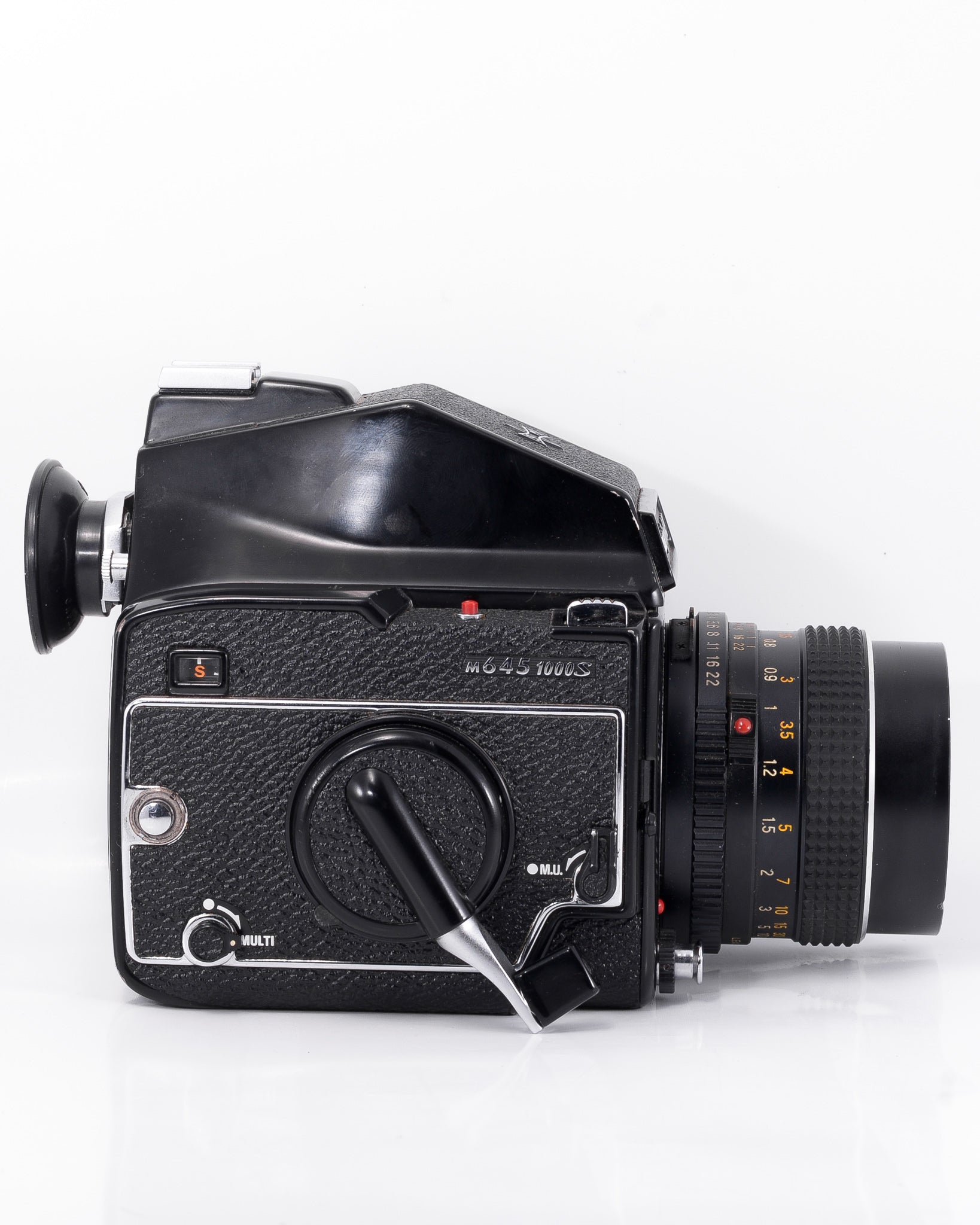 Mamiya M645 1000s Medium Format film camera with 80mm f2.8 lens 