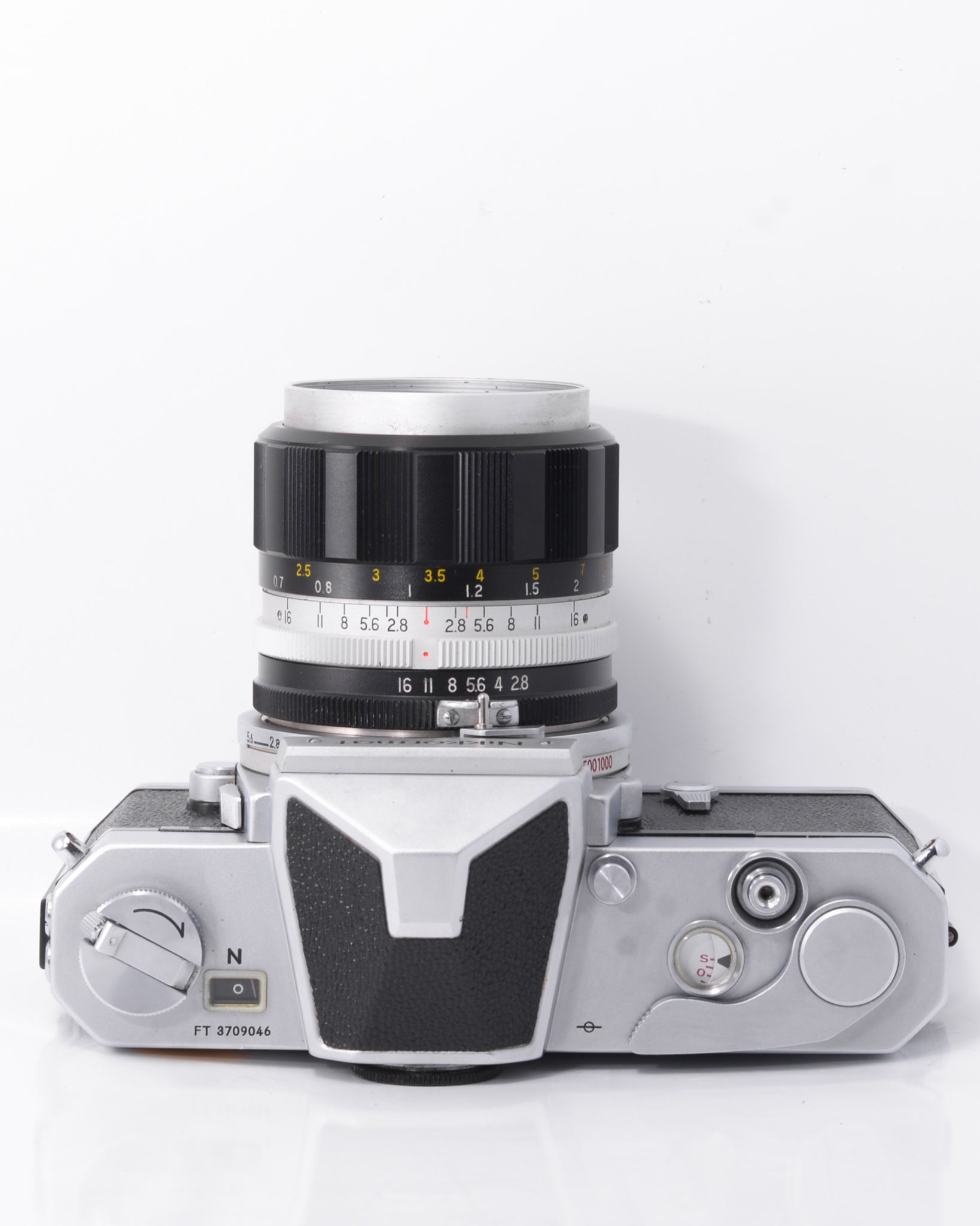 Nikon Nikomat FTN 35mm SLR Film Camera with 35mm f2.8 Lens - Mori 