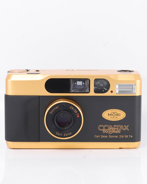 Brand New Contax T2 Gold 35mm point & shoot film camera with 38mm f2.8 lens