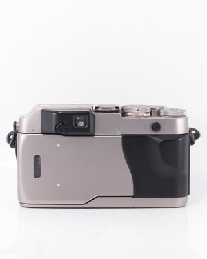 Contax G1 35mm rangefinder film camera with 45mm f2 Zeiss Planar lens