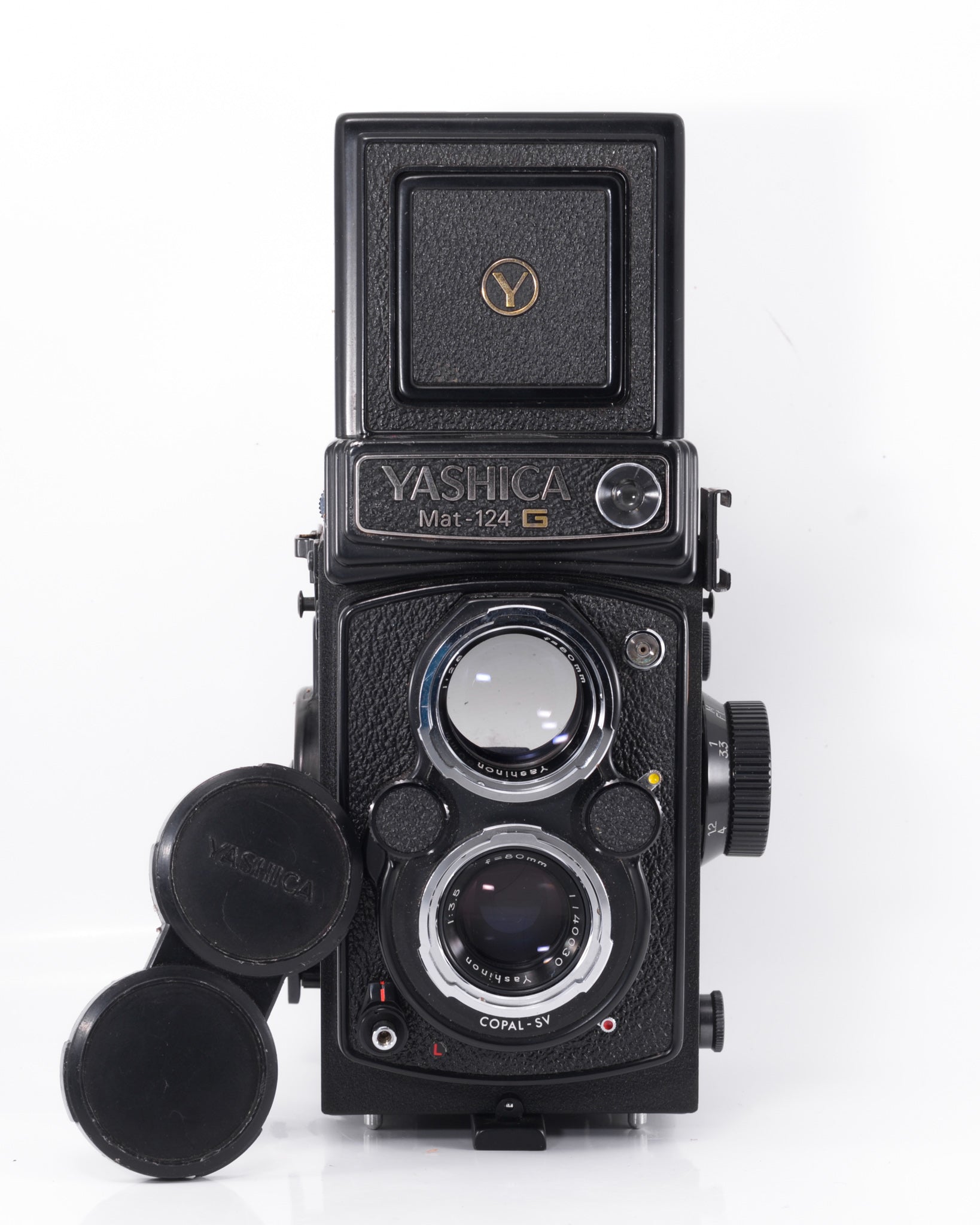 Yashica Mat-124G Medium Format TLR film camera with 80mm f3.5 lens