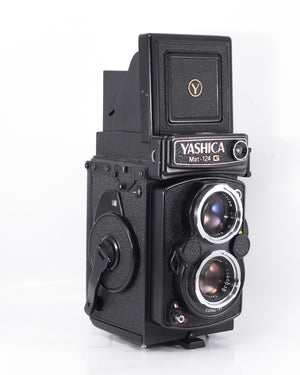 Yashica Mat-124G Medium Format TLR film camera with 80mm f3.5 lens