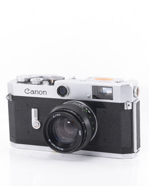 Canon P 35mm Rangefinder film camera with 50mm f2 lens