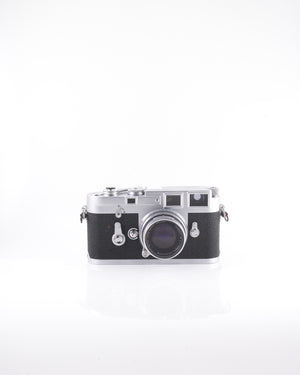 Leica M3 35mm rangefinder film camera with 5cm f2 lens