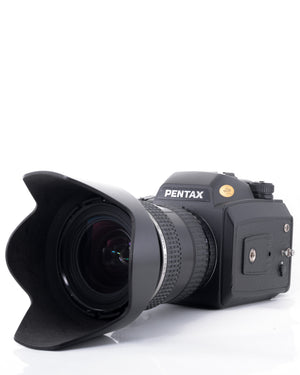 Pentax 645NII Medium Format film camera with 45-85mm lens