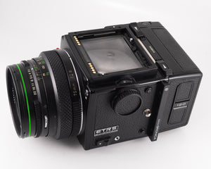 Bronica ETRS Medium Format film camera with 75mm f2.8 lens